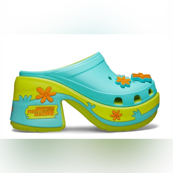 Crocs Scooby-Doo! Siren Clog - Lime Punch Unisex - Picture 7 of 11